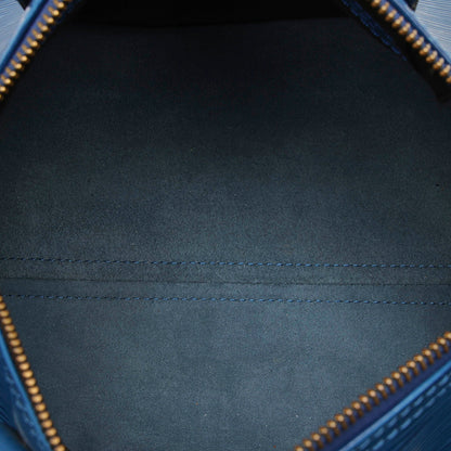 Louis-Vuitton Epi Speedy 25 Blue