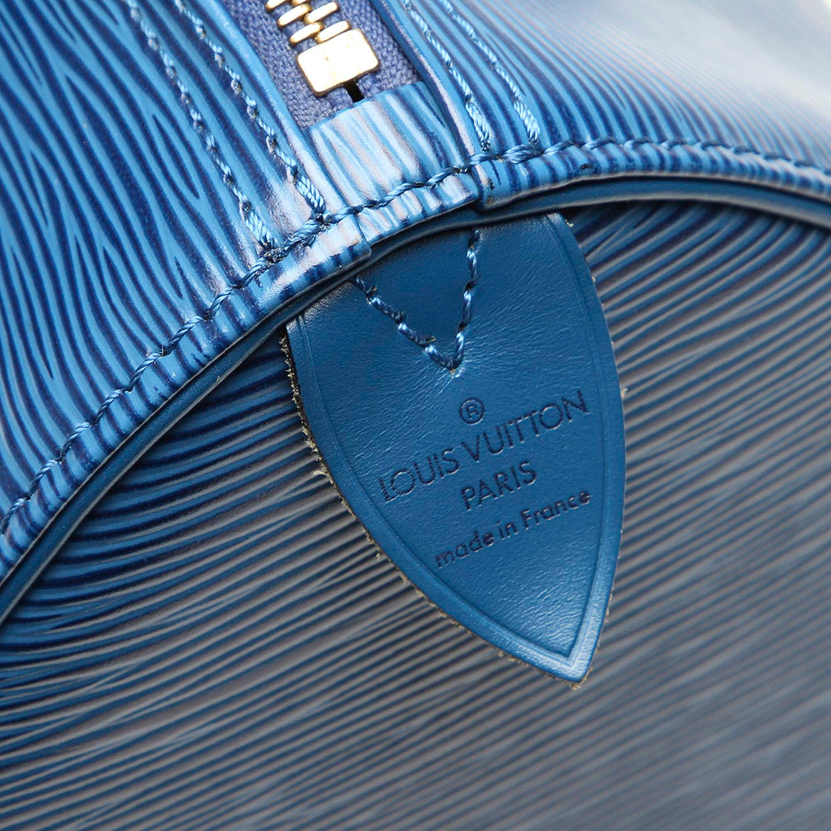 Louis-Vuitton Epi Speedy 25 Blue