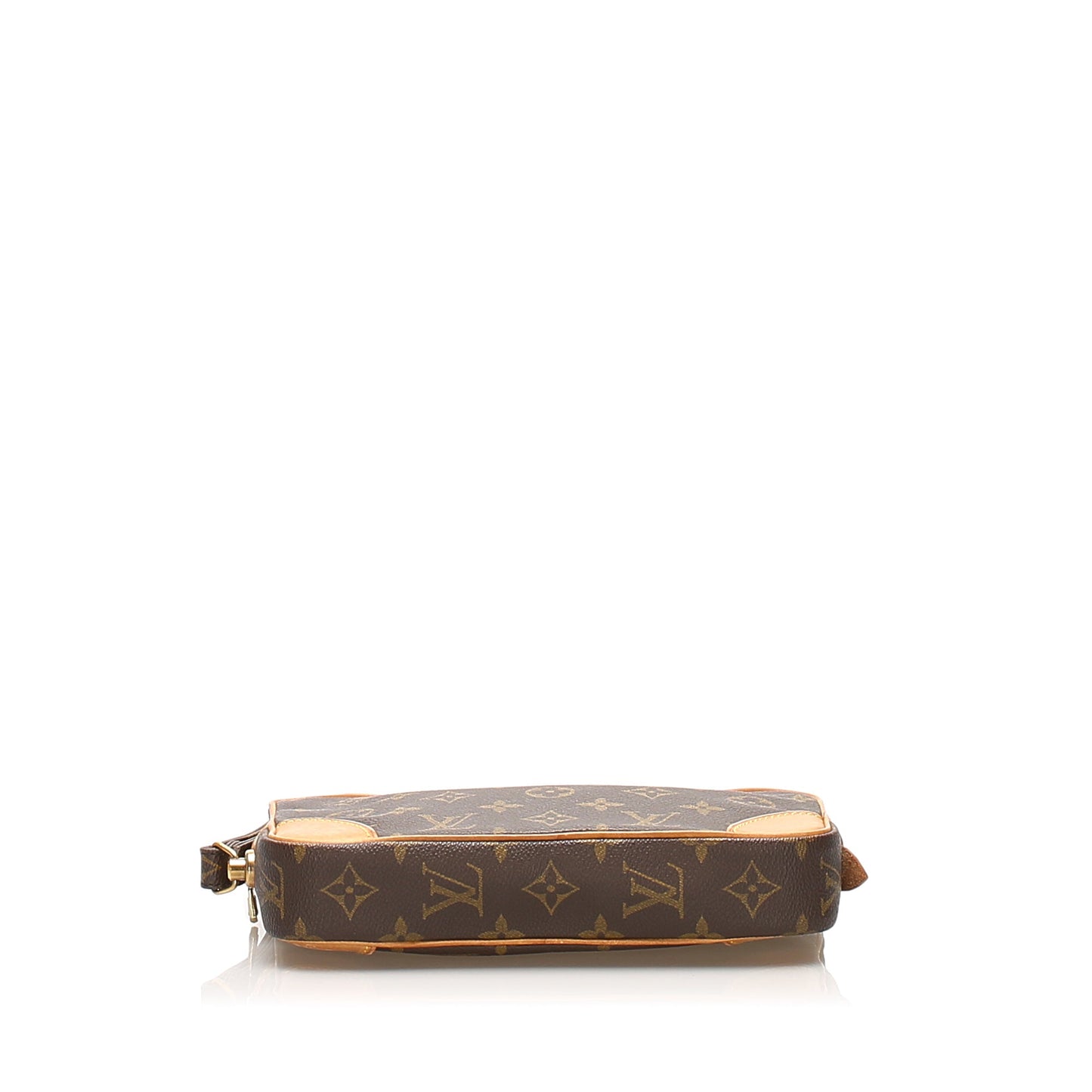 Louis-Vuitton Monogram Marly Dragonne PM Wristlet