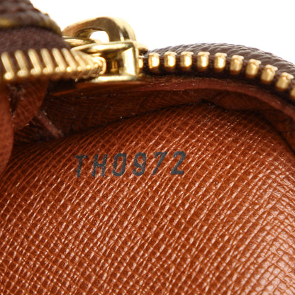 Louis-Vuitton Monogram Marly Dragonne PM Wristlet