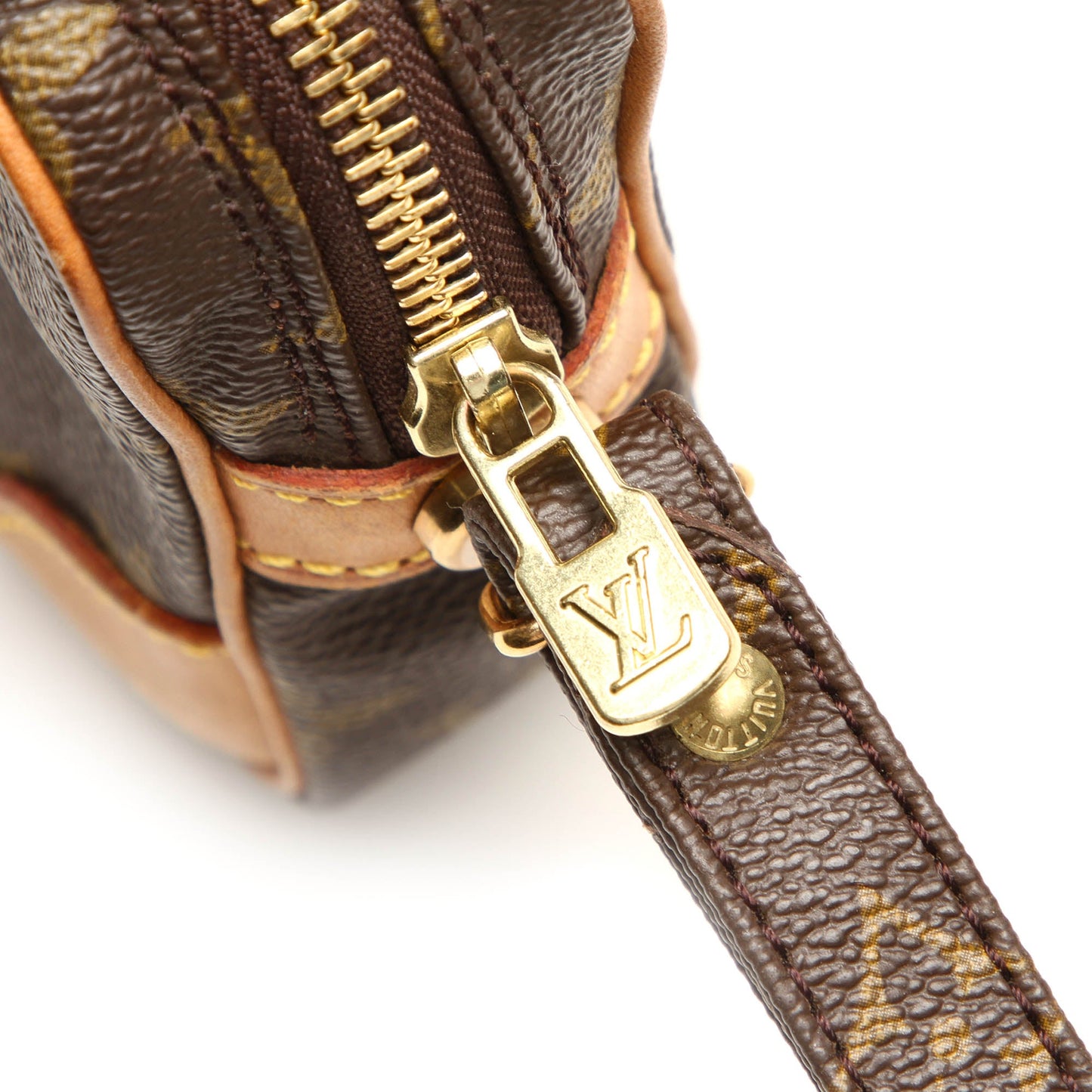 Louis-Vuitton Monogram Marly Dragonne PM Wristlet
