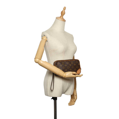 Louis-Vuitton Monogram Marly Dragonne PM Wristlet