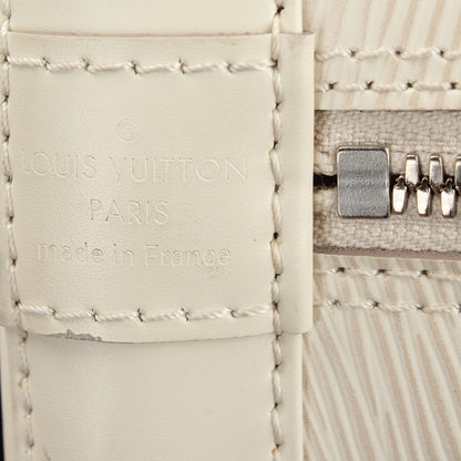 Louis-Vuitton Epi Alma PM Ivory