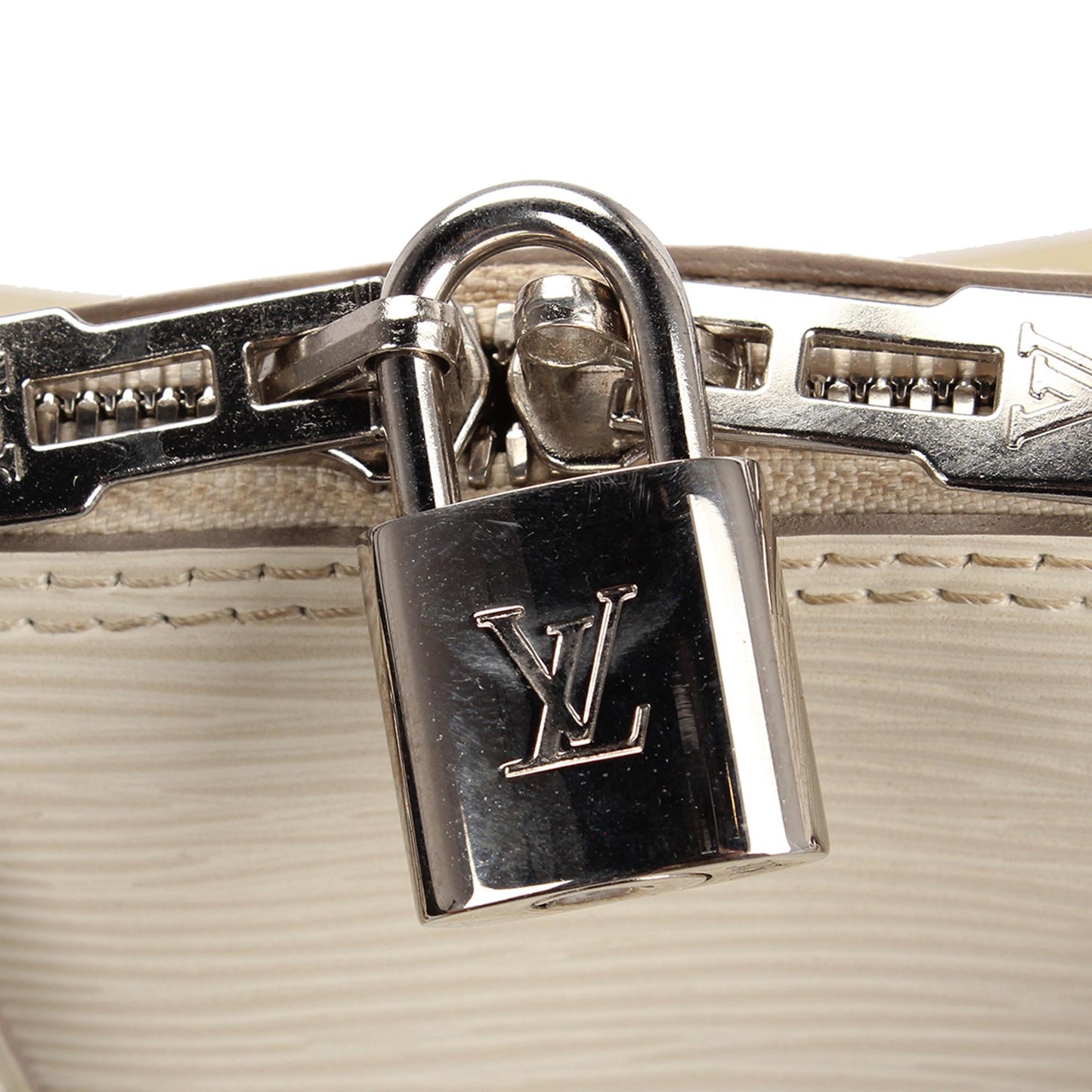 Louis-Vuitton Epi Alma PM Ivory