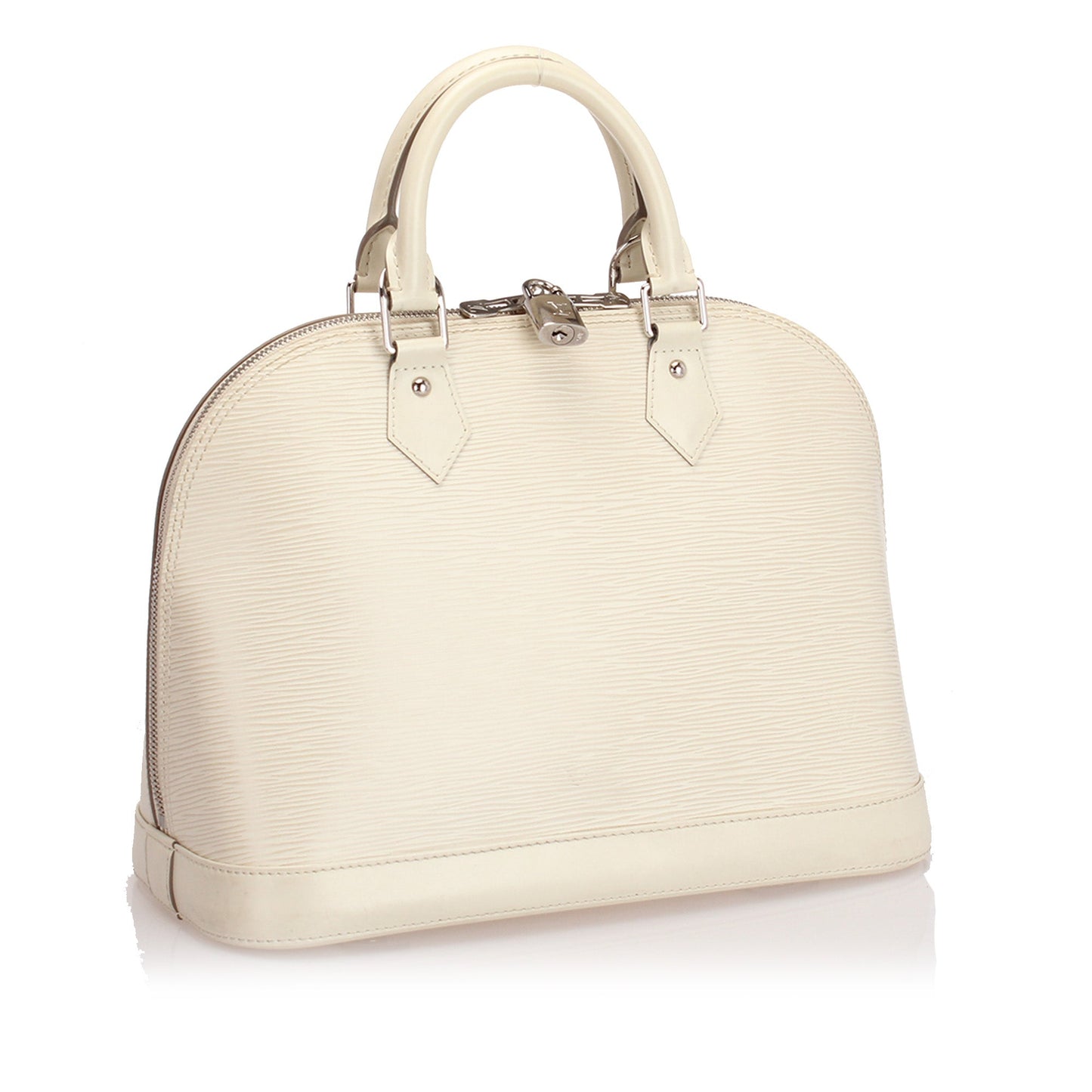 Louis-Vuitton Epi Alma PM Ivory