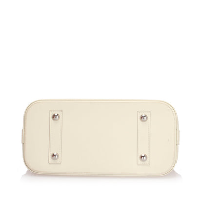 Louis-Vuitton Epi Alma PM Ivory