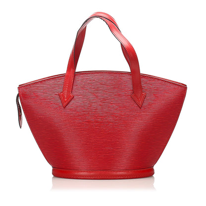 Louis-Vuitton Epi Saint Jacques PM Short Strap Red