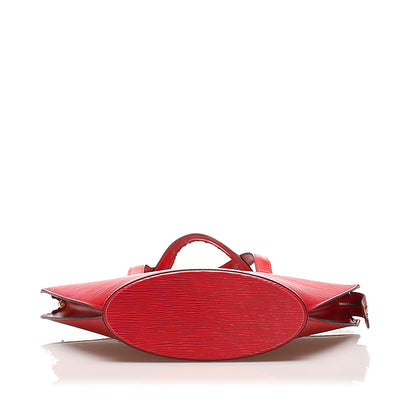 Louis-Vuitton Epi Saint Jacques PM Short Strap Red