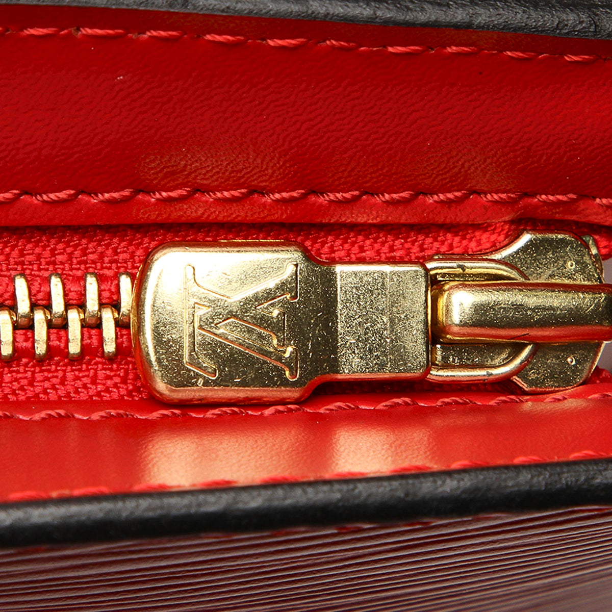 Louis-Vuitton Epi Saint Jacques PM Short Strap Red