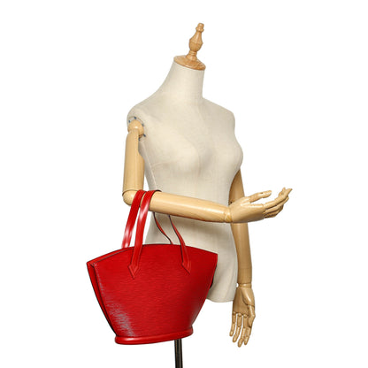 Louis-Vuitton Epi Saint Jacques PM Short Strap Red
