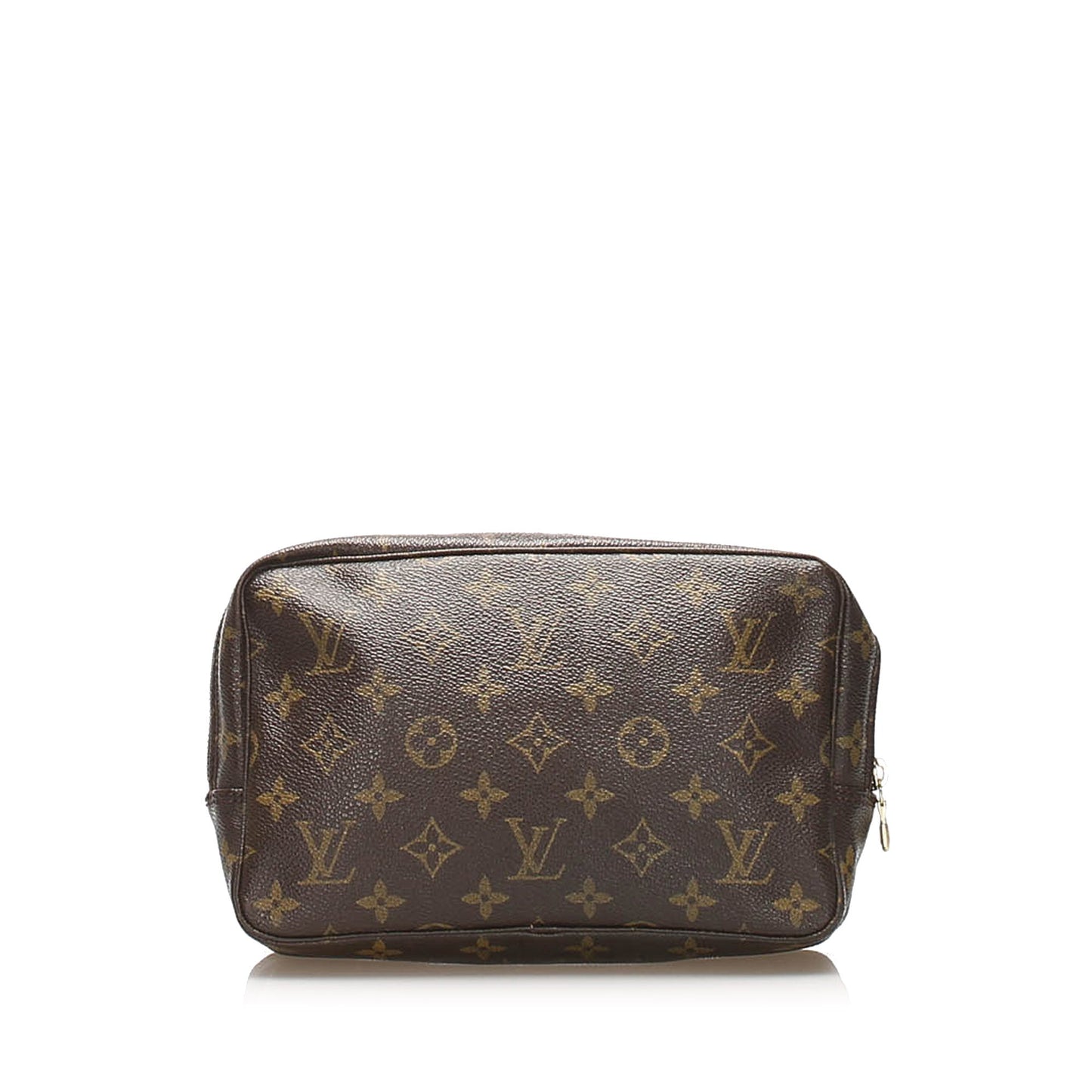Louis-Vuitton Monogram Cosmetic Pouch Trousse Toilette 23