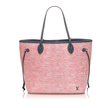 Louis-Vuitton Epi Neverfull MM Pink
