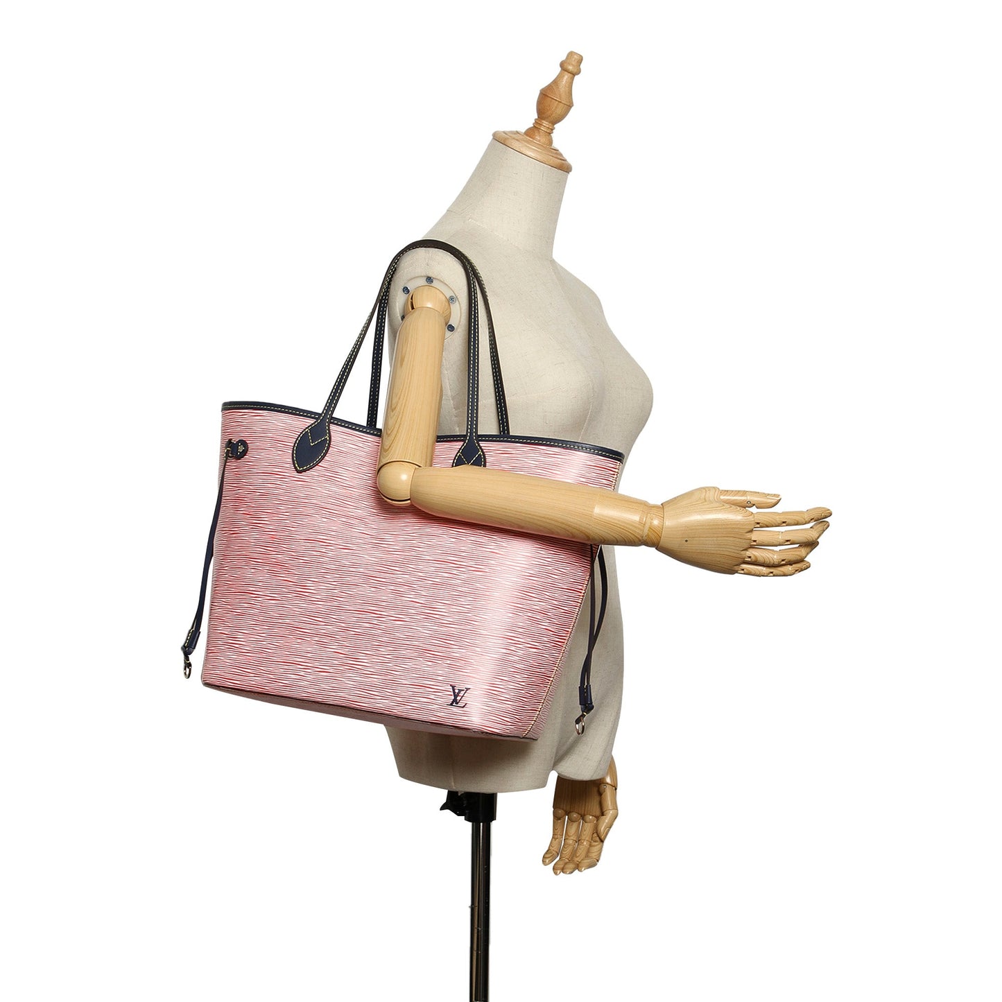 Louis-Vuitton Epi Neverfull MM Pink