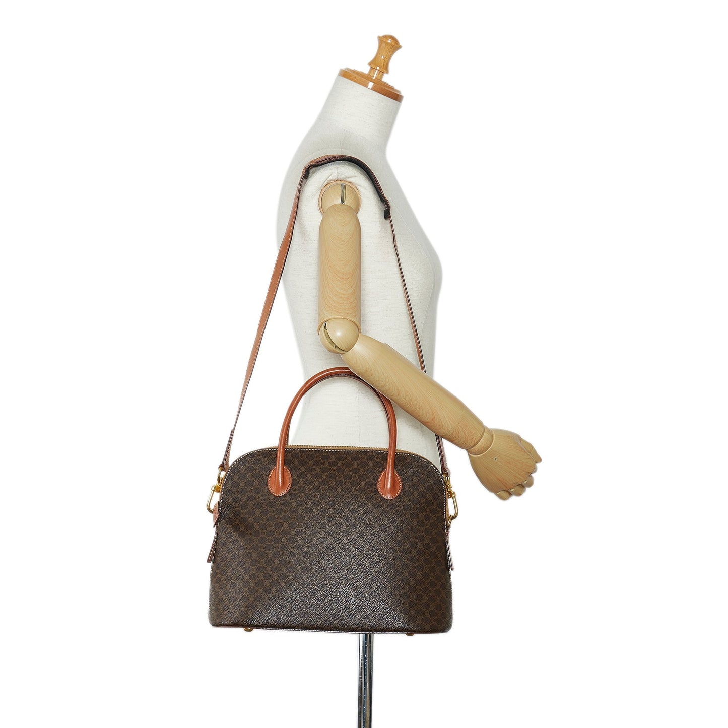 Celine Macadam Dome Satchel