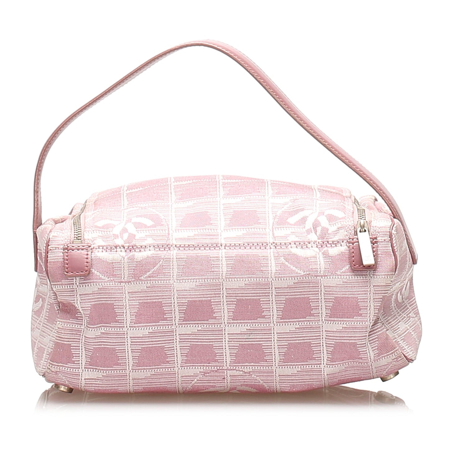 New Travel Line Nylon Crossbody Bag Pink