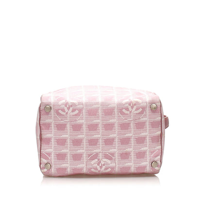New Travel Line Nylon Crossbody Bag Pink