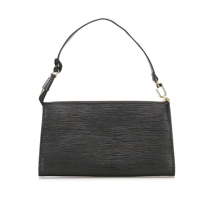 Louis-Vuitton Epi Pochette Accessoires Black