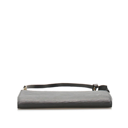 Louis-Vuitton Epi Pochette Accessoires Black