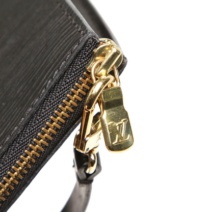 Louis-Vuitton Epi Pochette Accessoires Black