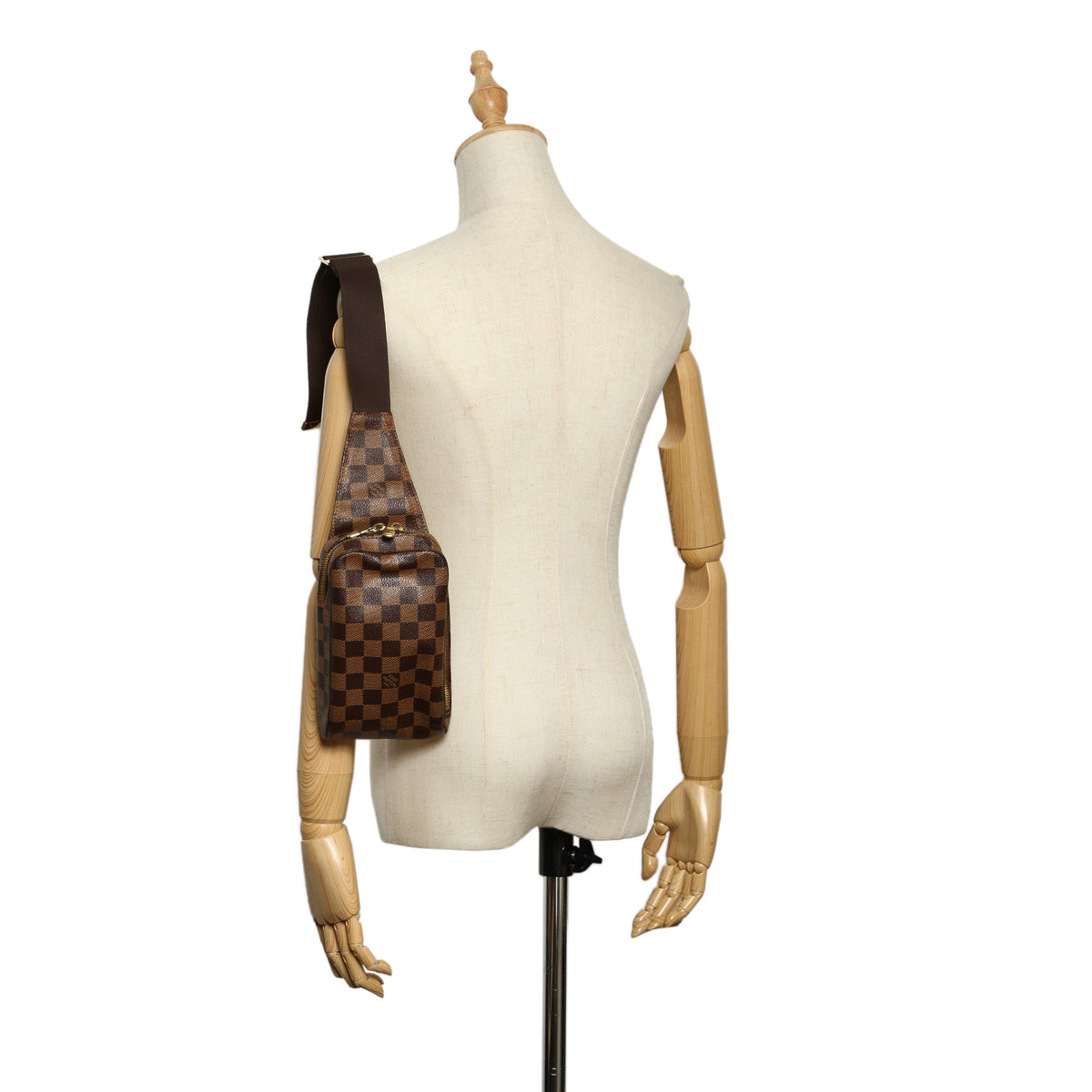 Louis-Vuitton Damier Ebene Geronimos Waist fanny pack Bag