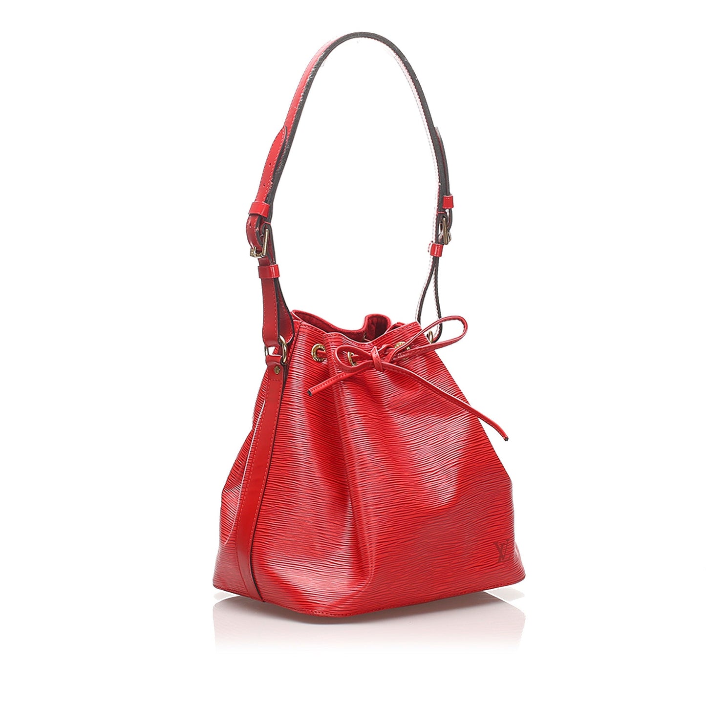 Louis-Vuitton Epi Petit Noe Red