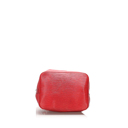 Louis-Vuitton Epi Petit Noe Red