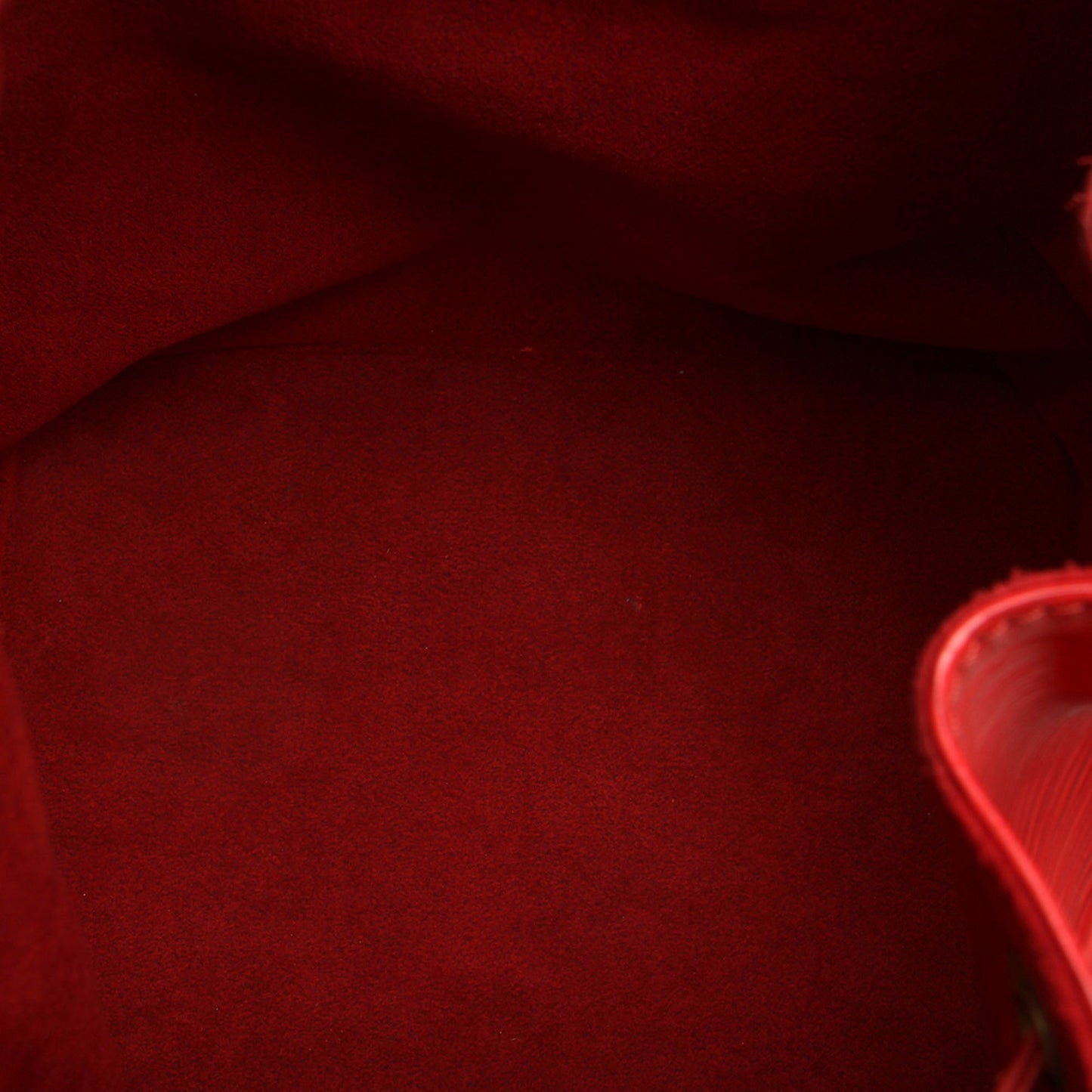 Louis-Vuitton Epi Petit Noe Red
