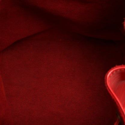 Louis-Vuitton Epi Petit Noe Red