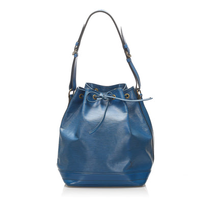 Louis-Vuitton Epi Petit Noe Toledo Blue