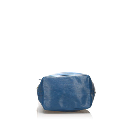 Louis-Vuitton Epi Petit Noe Toledo Blue
