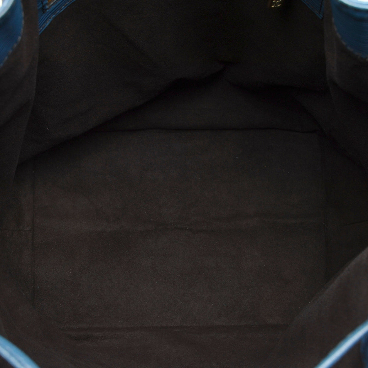 Louis-Vuitton Epi Petit Noe Toledo Blue
