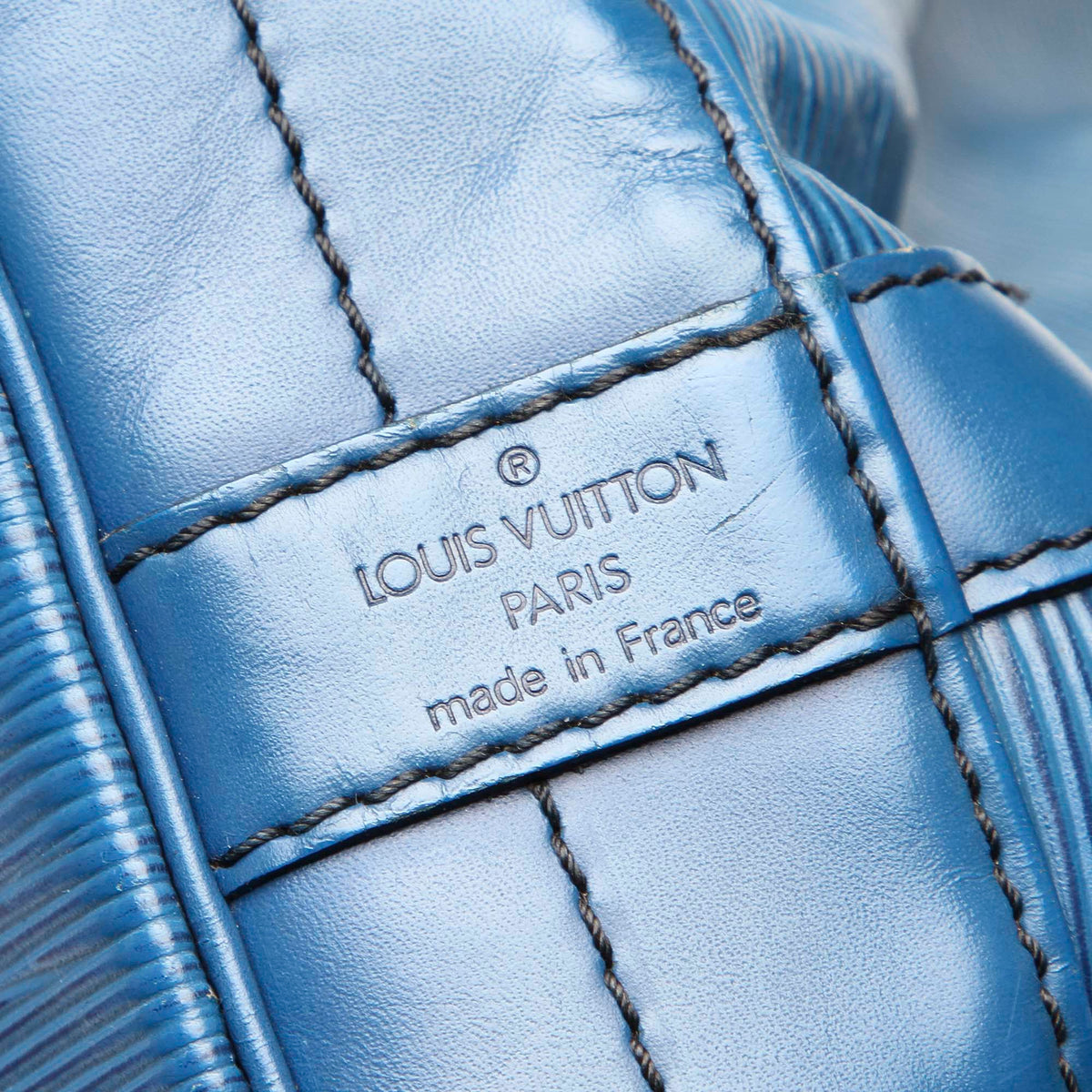 Louis-Vuitton Epi Petit Noe Toledo Blue