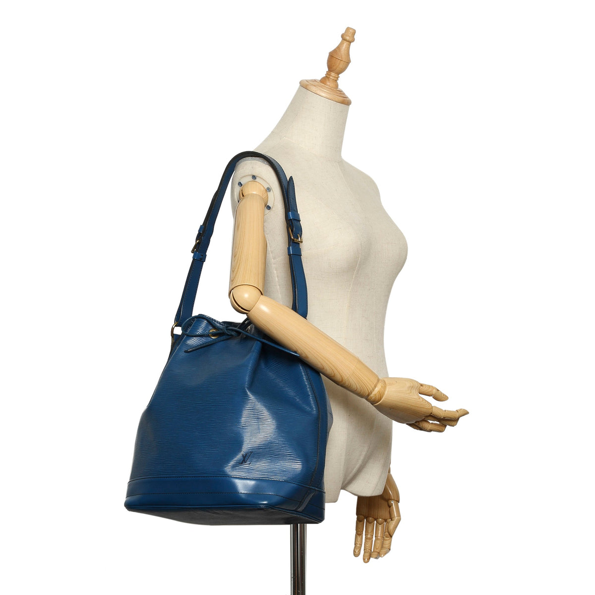 Louis-Vuitton Epi Petit Noe Toledo Blue