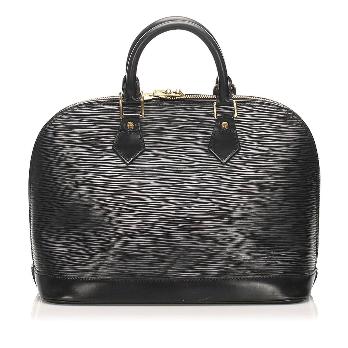 Louis-Vuitton Epi Alma PM Black