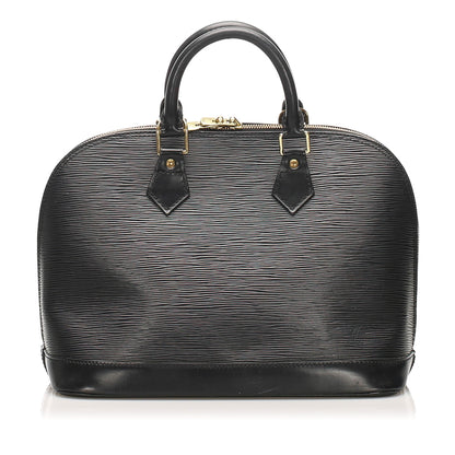 Louis-Vuitton Epi Alma PM Black