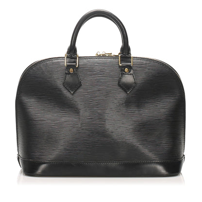 Louis-Vuitton Epi Alma PM Black