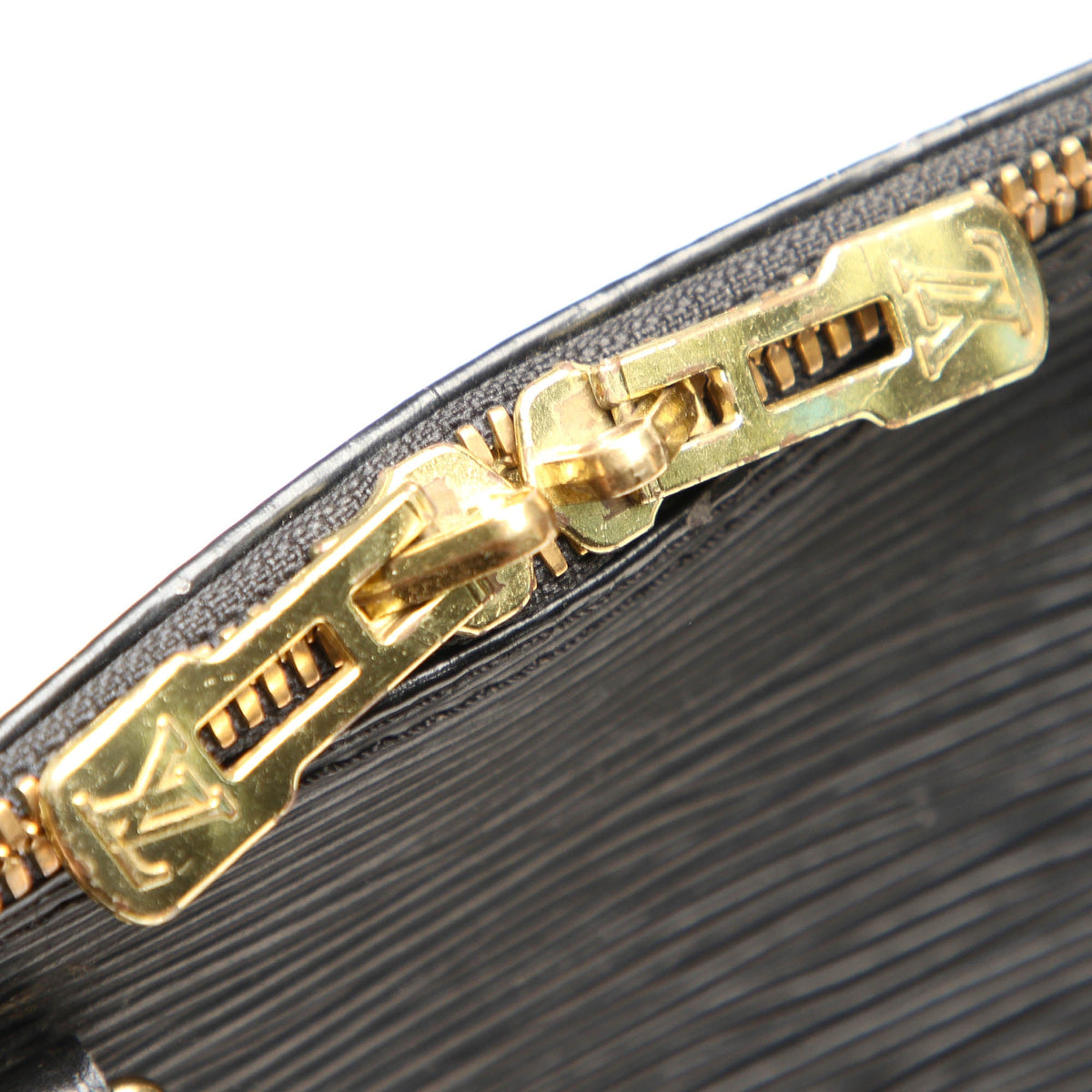 Louis-Vuitton Epi Alma PM Black