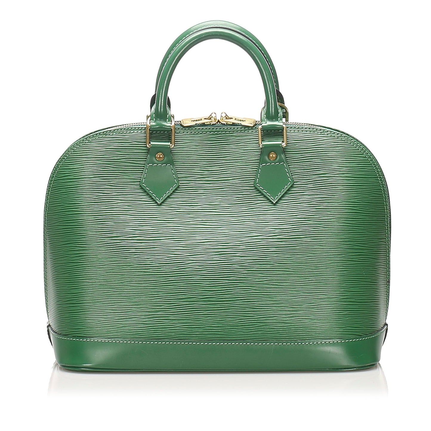 Louis-Vuitton Epi Alma PM Green