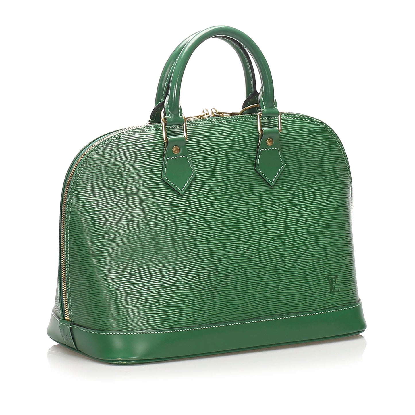 Louis-Vuitton Epi Alma PM Green
