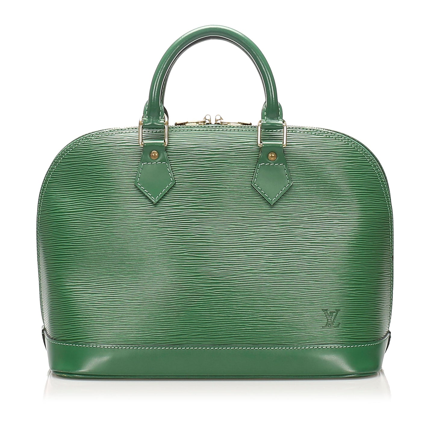 Louis-Vuitton Epi Alma PM Green