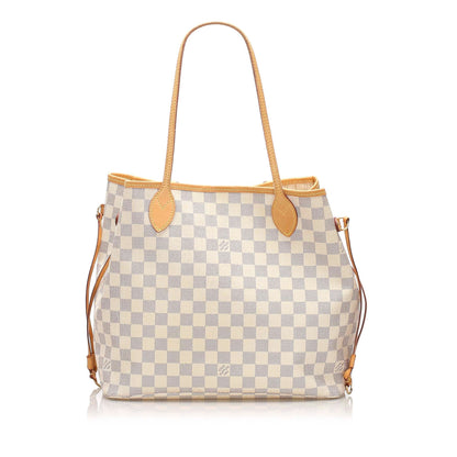 Louis-Vuitton Damier Azur Neverfull MM