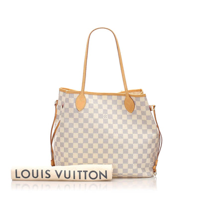 Louis-Vuitton Damier Azur Neverfull MM