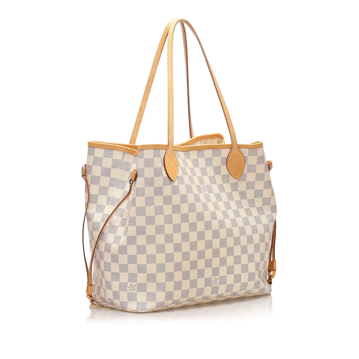 Louis-Vuitton Damier Azur Neverfull MM