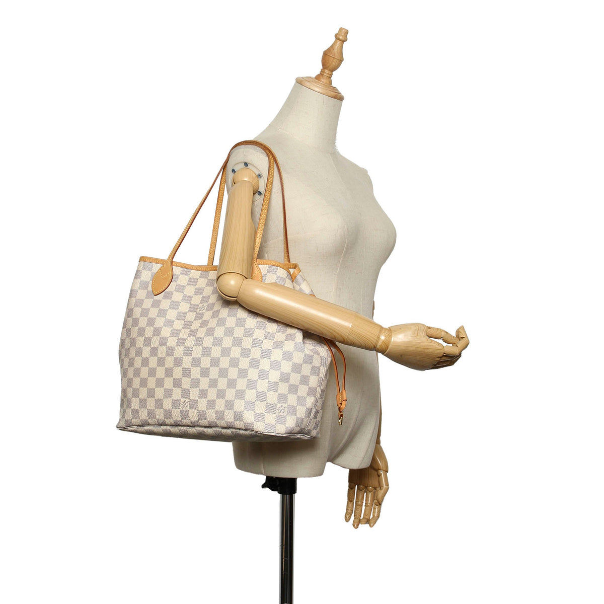 Louis-Vuitton Damier Azur Neverfull MM