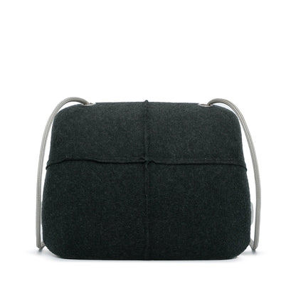 Black Chanel Wool Limited Edition Crossbody Bag