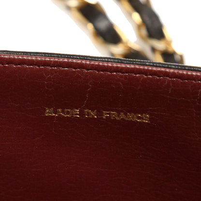 CC Timeless Lambskin Leather Flap Bag Black