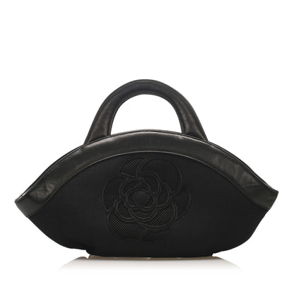 Chanel Camelia Handbag Black
