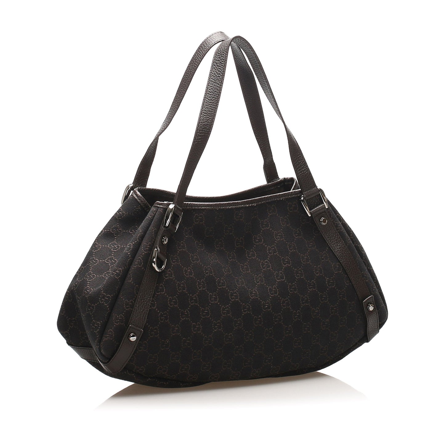 Gucci Gucci GG Canvas Pelham Tote Bag Brown