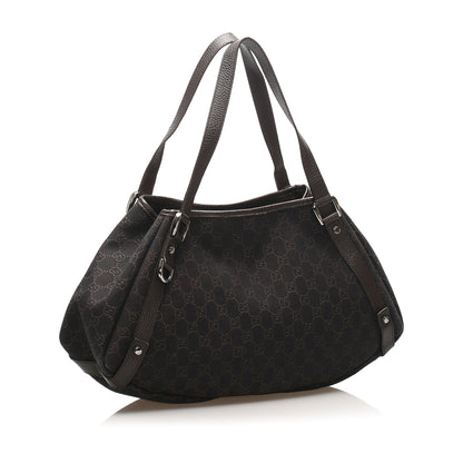 Gucci Gucci GG Canvas Pelham Tote Bag Brown