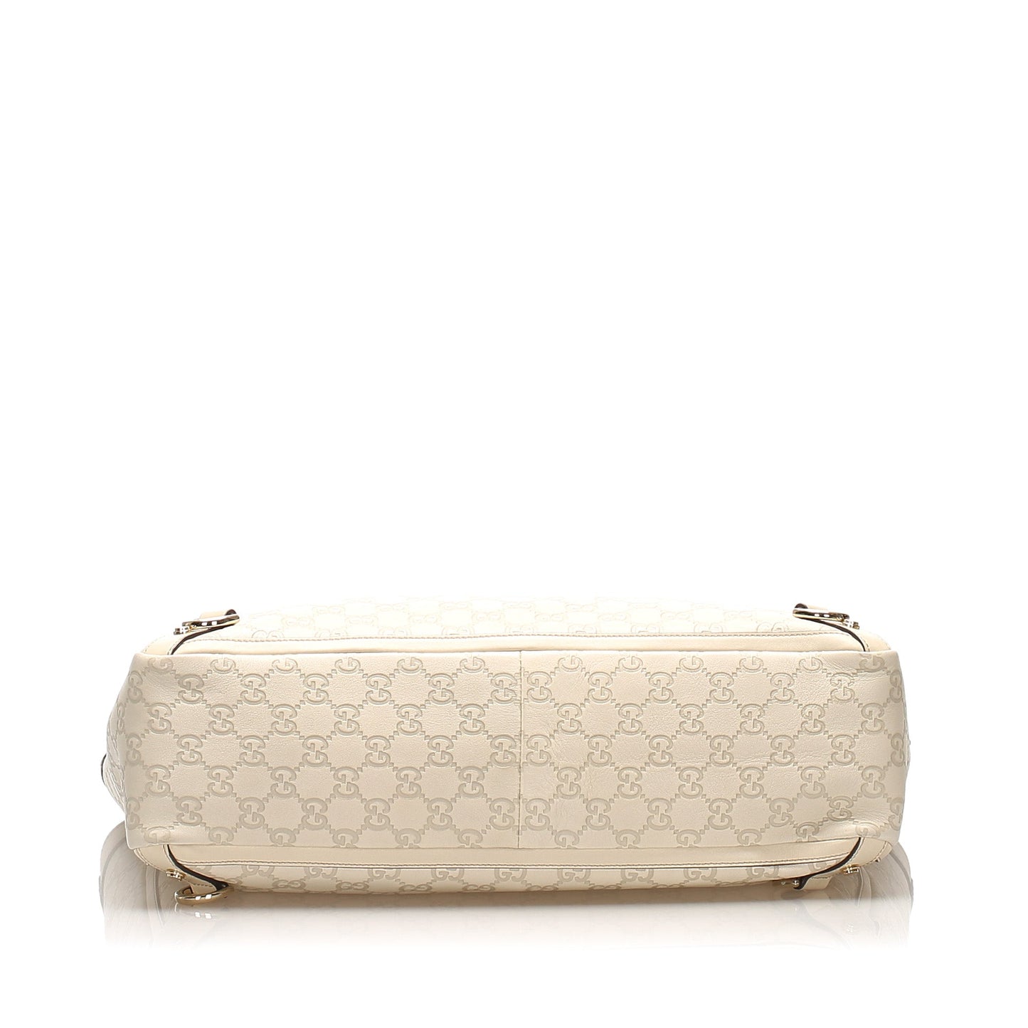 Gucci Gucci Guccissima Abbey D-Ring Tote Bag White